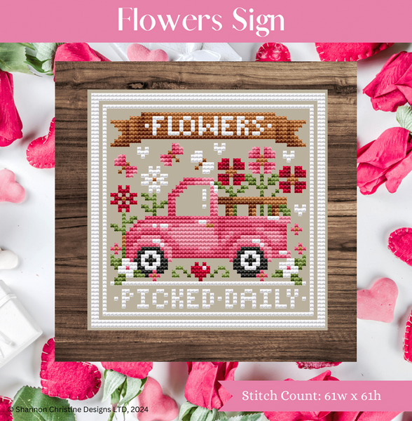 Shannon Christine - Flowers Sign