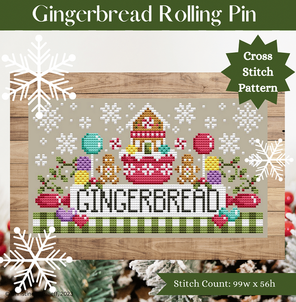 Shannon Christine - Gingerbread Rolling Pin