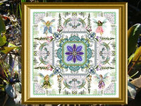 CHATA032<BR>The Fairy Flower Garden Mandala