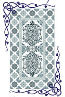 NE058<BR>Tapestry in Teal