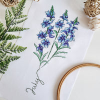 Artmishka - Birth Month Flowers: July - Delphinium