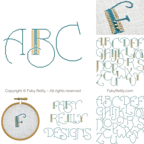 Faby Reilly - Art Deco Alphabet **NEW**