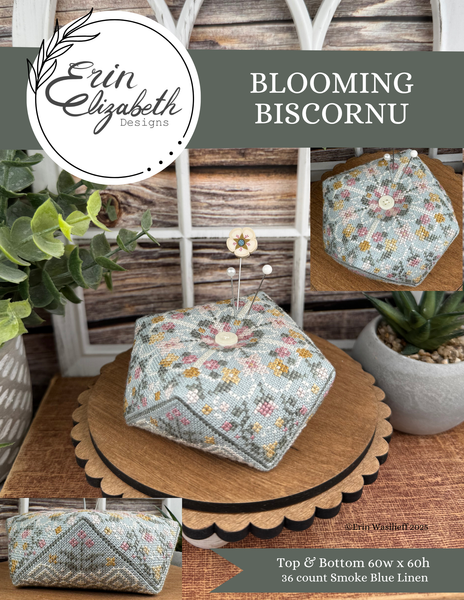 Erin Elizabeth - Blooming Biscornu **NEW**