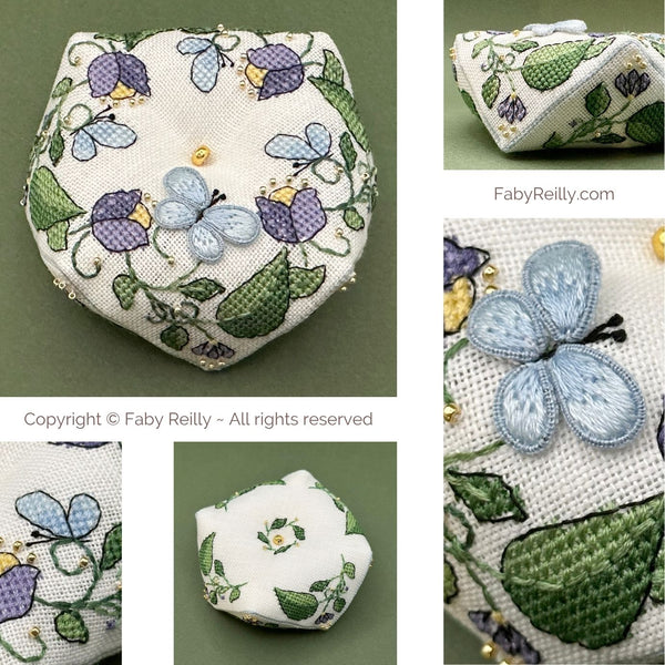 Faby Reilly - Butterfly Wreath **needlework marketplace**
