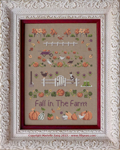 Filigram - Fall in the Farm **needlework marketplace**