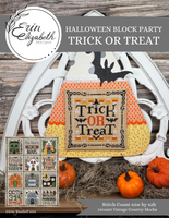 Erin Elizabeth - Halloween Block Party - Trick or Treat **needlework marketplace**
