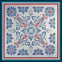 Tempting Tangles - Madeira Blues **needlework marketplace**