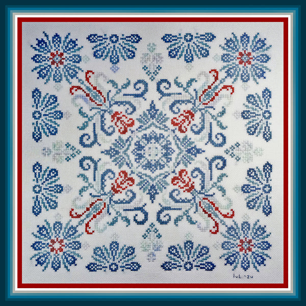 Tempting Tangles - Madeira Blues **needlework marketplace**