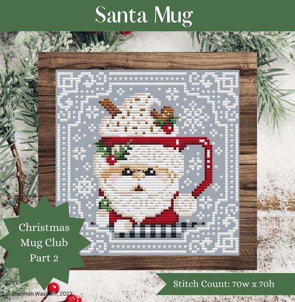 Shannon Christine - Santa Mug (mug club) **NEW**