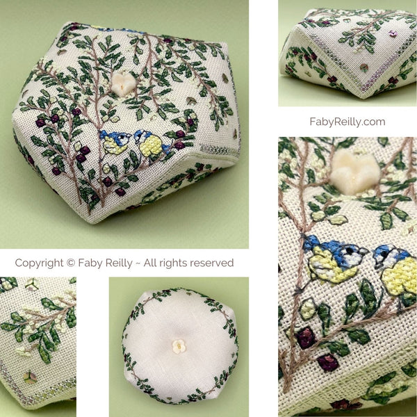 Faby Reilly - Olive Tree Biscornu **NEW**