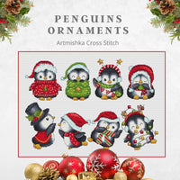 Artmishka - Penguin Ornaments **NEW**