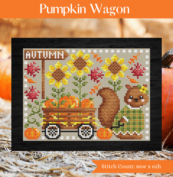 Shannon Christine - Pumpkin Wagon **needlework marketplace**