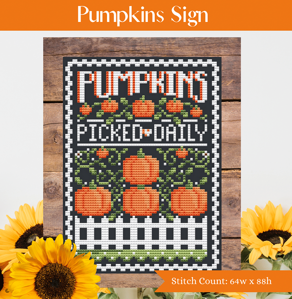 Shannon Christine - Pumpkins Sign