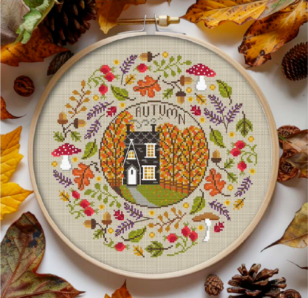 LDD108 - Seasonal Circles - Autumn **NEW**