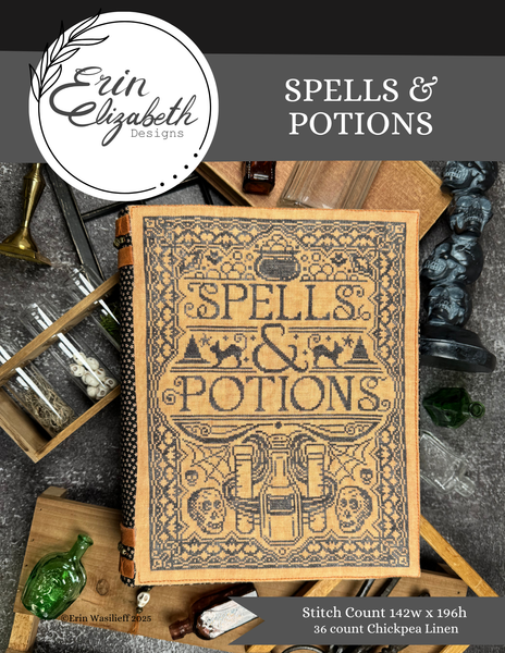 Erin Elizabeth - Spells & Potions **needlework marketplace**
