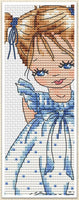 Artmishka - Blue-eyed Girl Bookmark