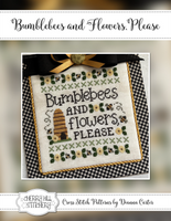 Cherry Hill Stitchery - Bumblebees & Flowers, Please