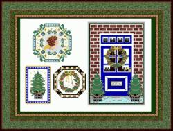 CHAT032<BR>Christmas Ornaments 2004