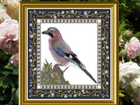 CHAT111<BR>Bird Tapestries 2 - Jaybird