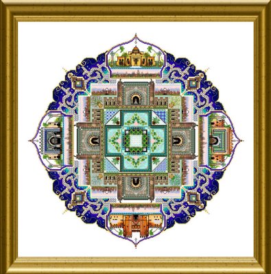 CHAT178<BR>The Morocco Town Mandala