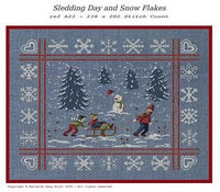 Filigram - Sledding & Snow Flakes