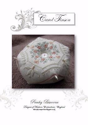 Heirloom Embroideries - Peachy Biscornu