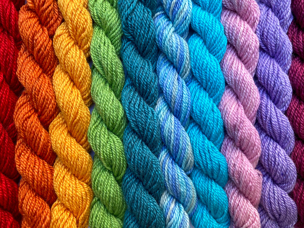 Jumbuck FULL SET 135 skeins Dinky Dyes