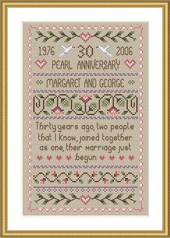 LilDD03<BR>Pearl Anniversary Sampler
