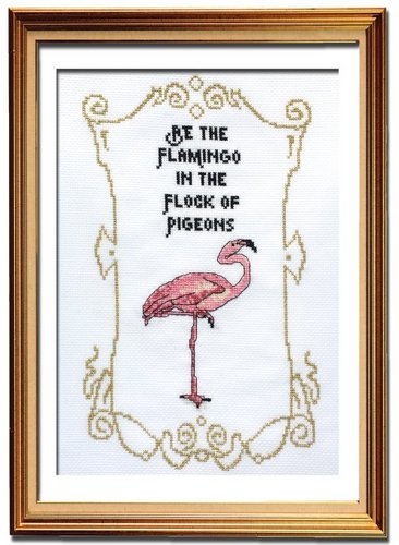 Peacock & Fig - Be the Flamingo
