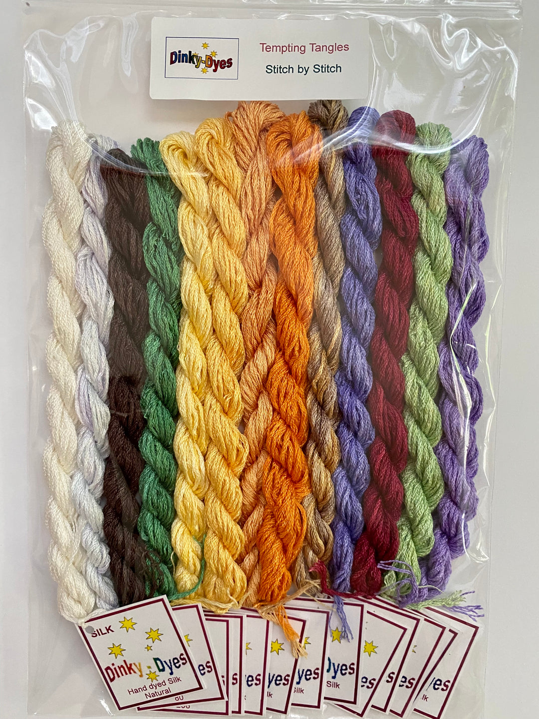 Tempting Tangles - Stitch By Stitch – Dinky Dyes